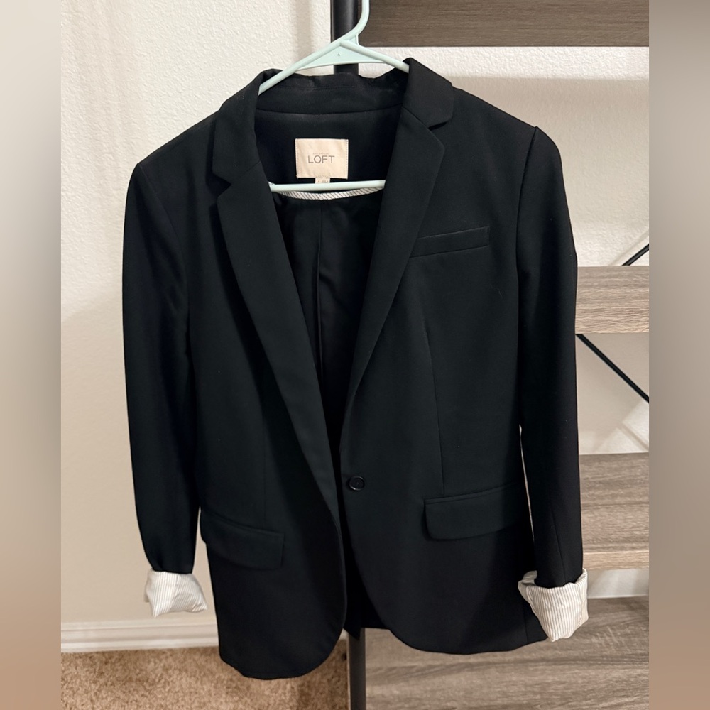 LOFT Classic Black Blazer